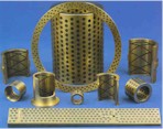 Complete line of graphited bronze products for special applications