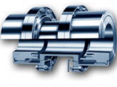 Continuous and Flanged Sleeve  - The original Continuous Sleeve, C coupling offers a lightweight, compact, and simple design without compromising torque carrying capacity. The Flanged Sleeve, or F coupling is available in exposed or shrouded bolt styles in which the number of bolts, size of bolts, and bolt circle are identical with industry standards. Within these two basic product lines, modifications and variations exist to serve a wide variety of applications such as extended distances between shaft ends, Mill Motors, limited end float, or vertical.